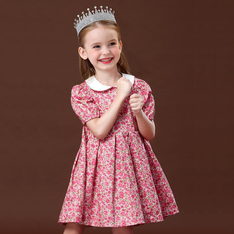 Peter Pan Collar Flower Girl Dress