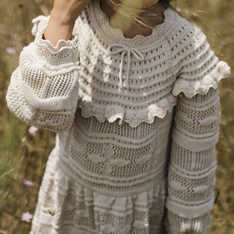 Cute Crochet Pullover, 12M to 6T.