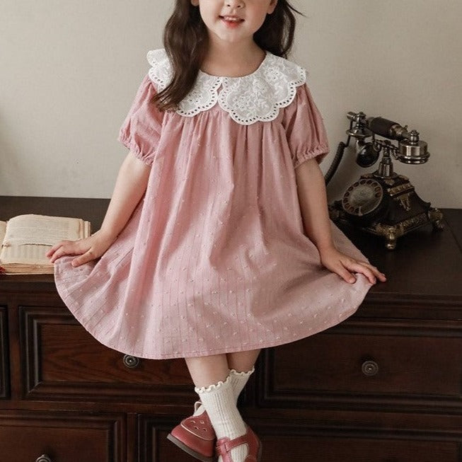 Cute Pink All Day Dress,12M to 6T.