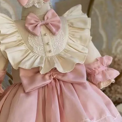 Elegance in Pink:The Royal Princess Dress,6M to 10T.