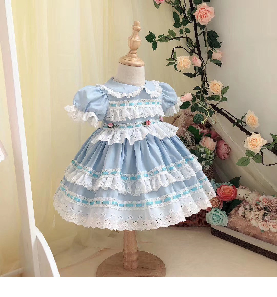 Baby blue hotsell lolita dress